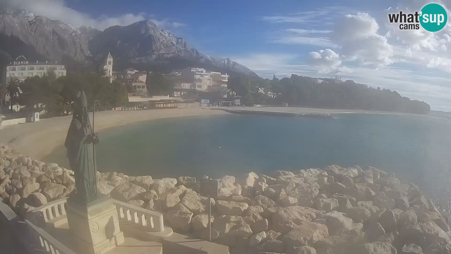 Webcam Baška Voda – St. Nikola y Playa