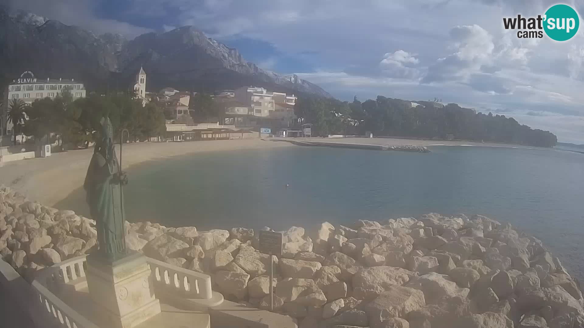 Webcam Baška Voda – St. Nikola y Playa