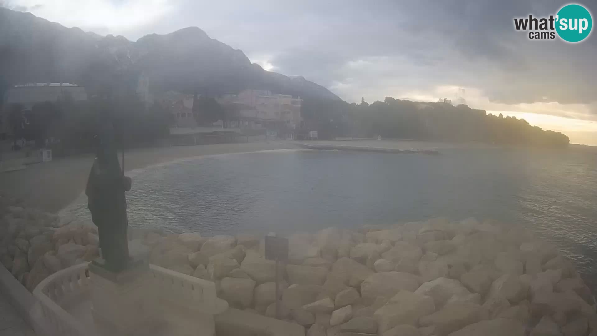 Webcam Baška Voda – Saint-Nikola et plage