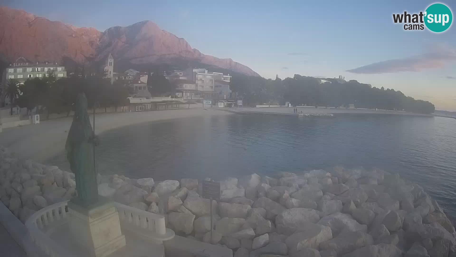 Webcam Baška Voda – St. Nikola y Playa