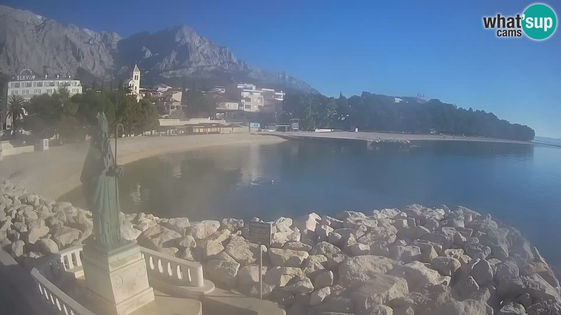 Webcam Live Bascavoda – San Nicola e la spiaggia