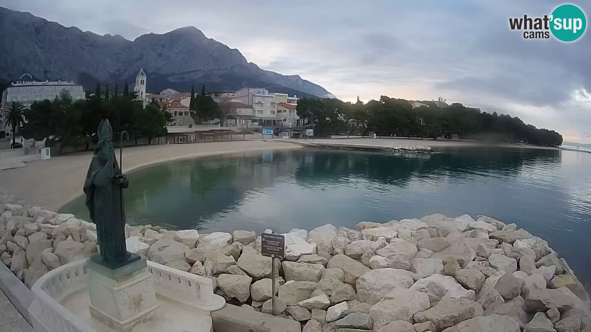 Webcam Baška Voda – St. Nikola y Playa