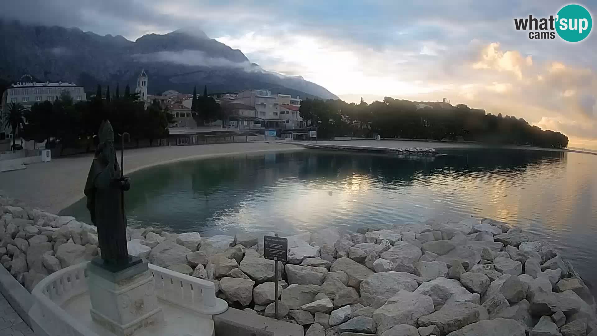 Webcam Baška Voda – St. Nikola y Playa