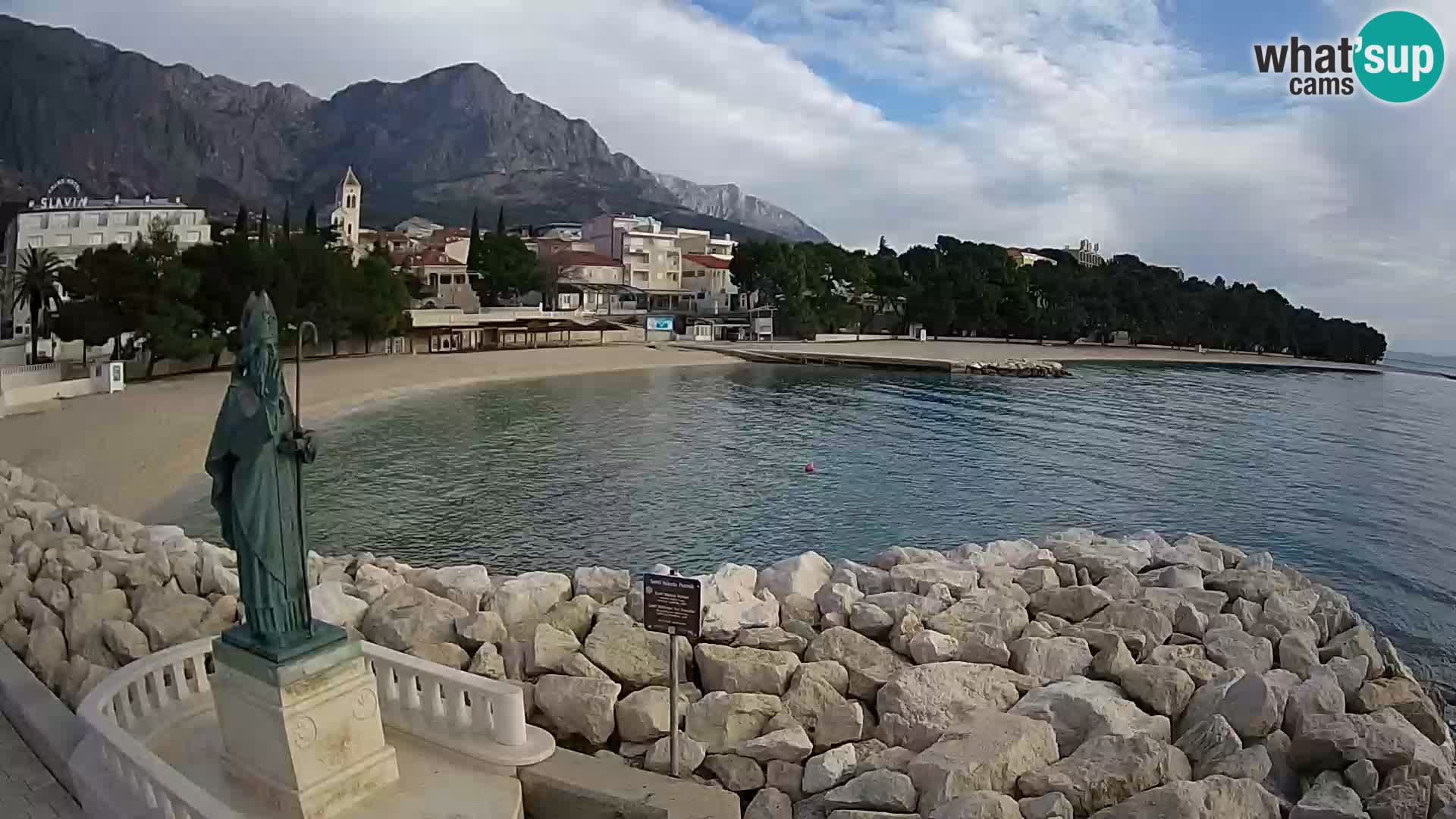 Webcam Baška Voda – St. Nikola y Playa