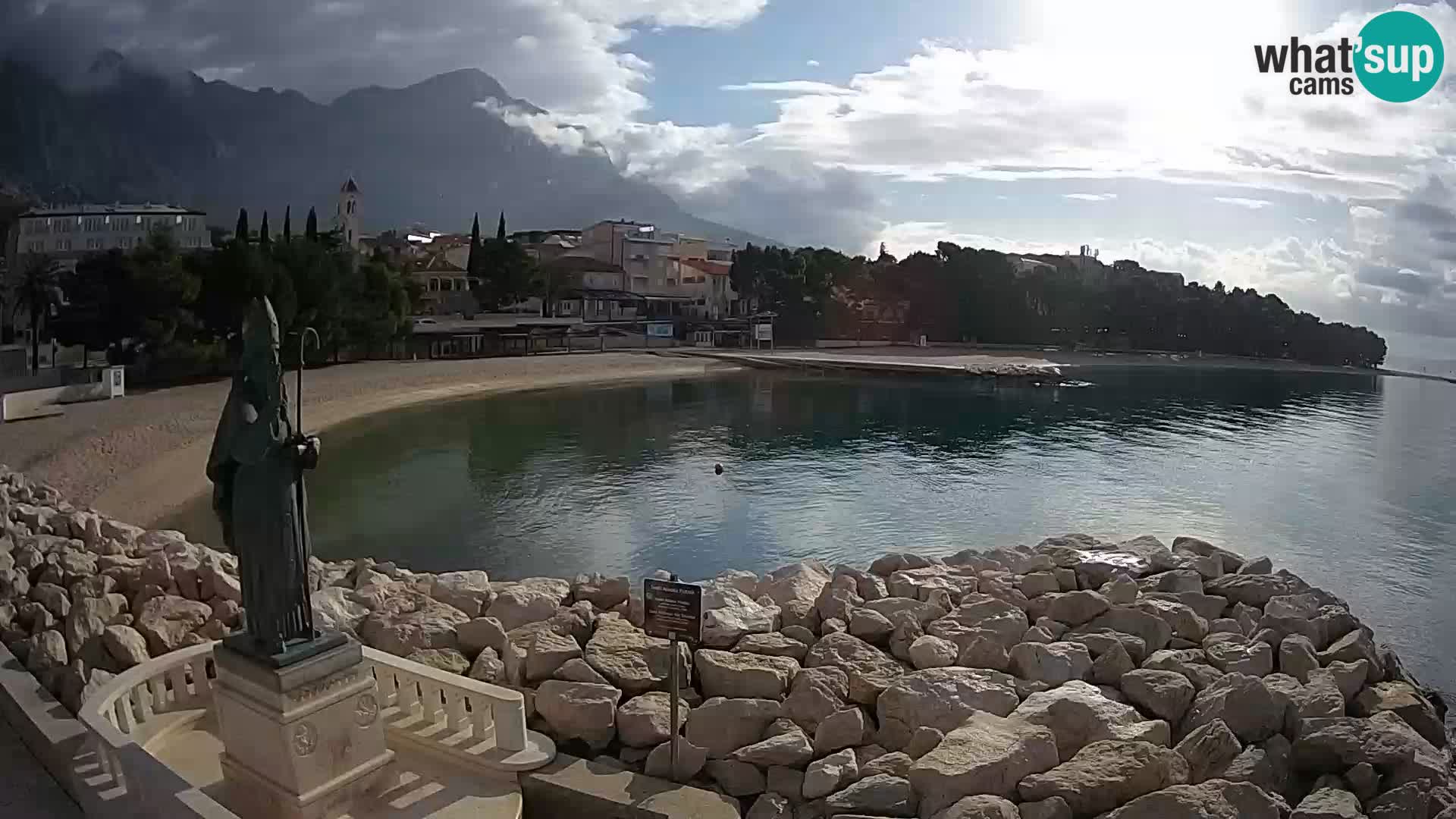 Webcam Baška Voda – St. Nikola y Playa