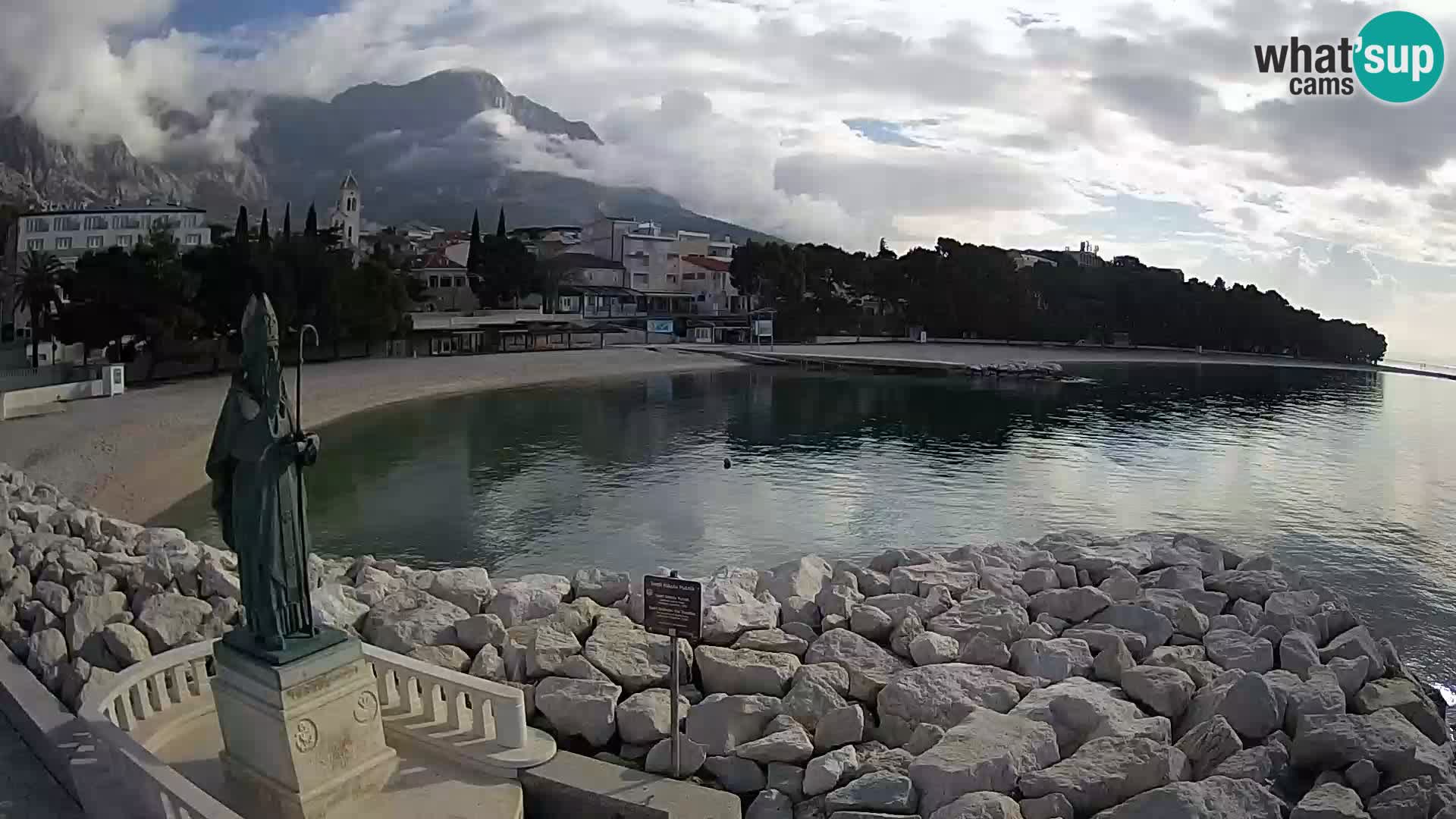 Webcam Baška Voda – St. Nikola y Playa