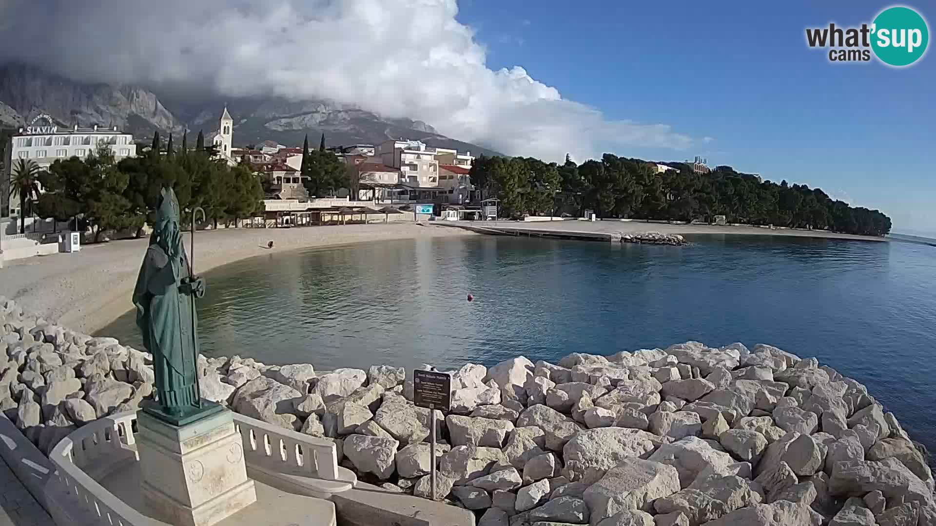 Webcam Baška Voda – St. Nikola y Playa