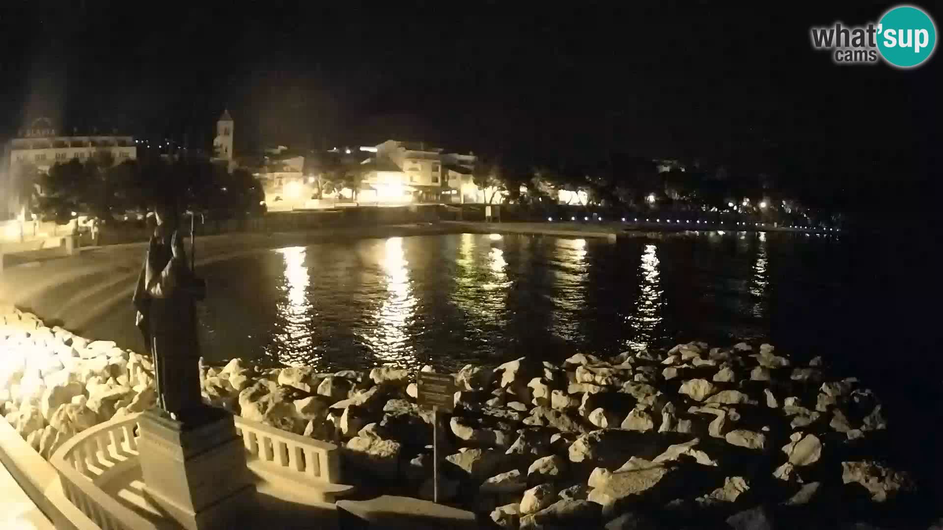 Webcam Baška Voda – St. Nikola y Playa