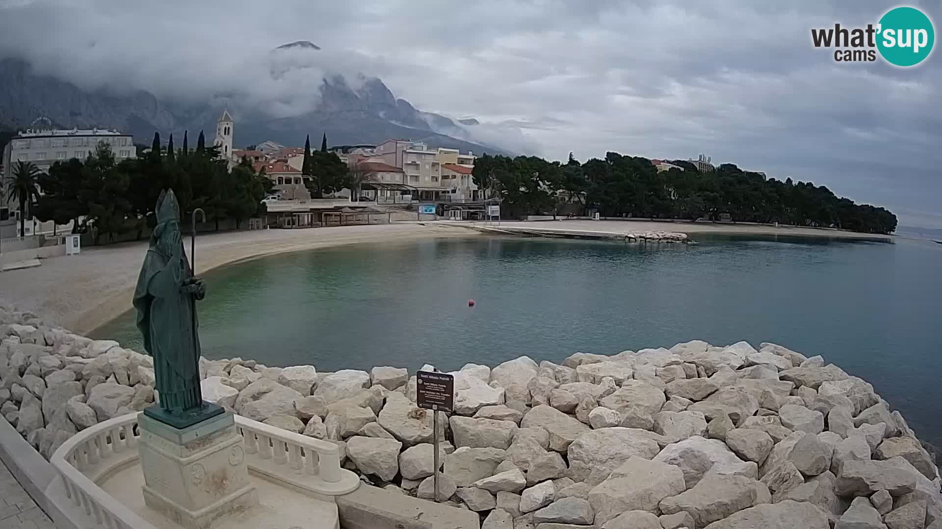 Webcam Baška Voda – St. Nikola y Playa