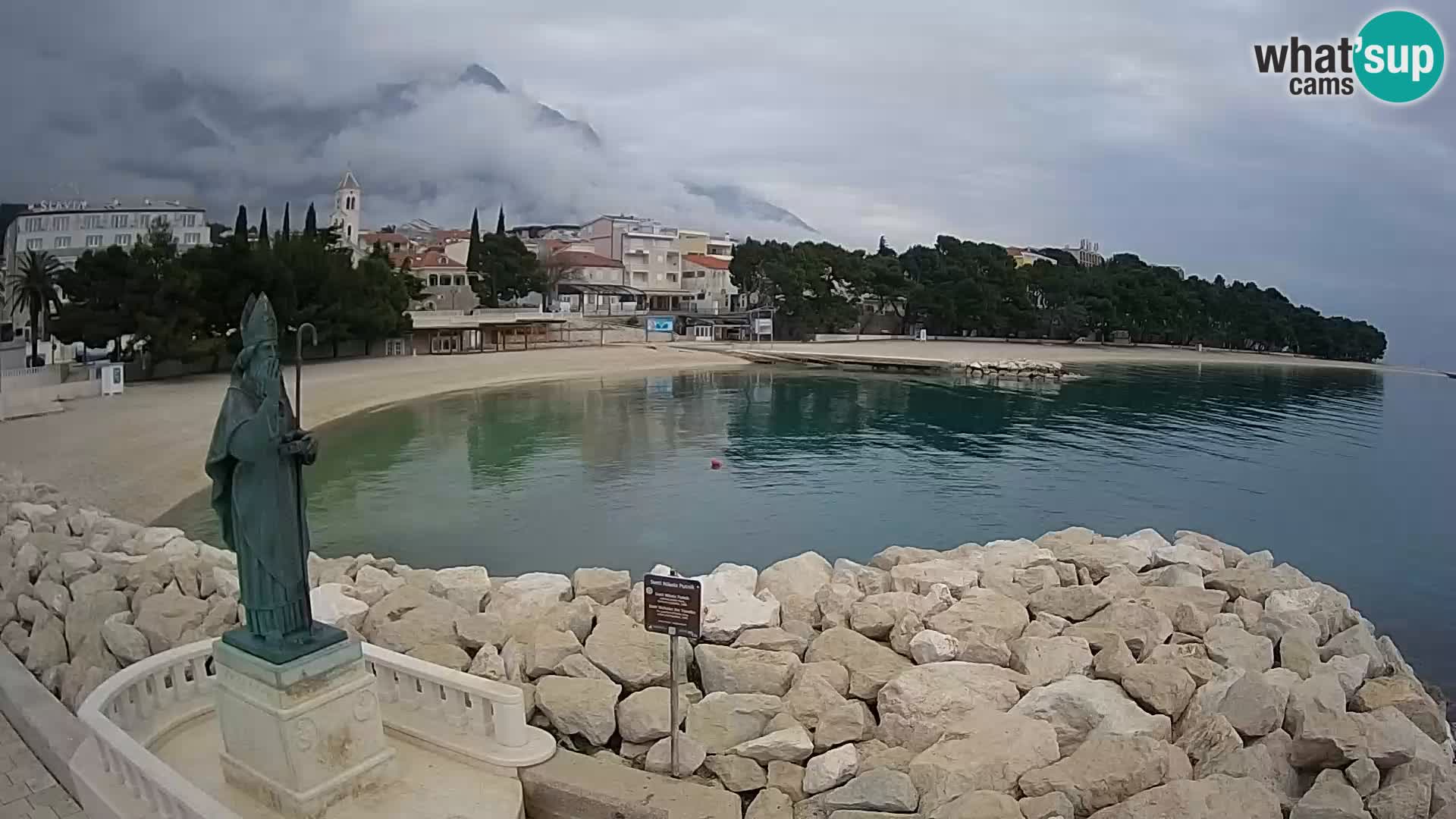 Webcam Baška Voda – St. Nikola y Playa