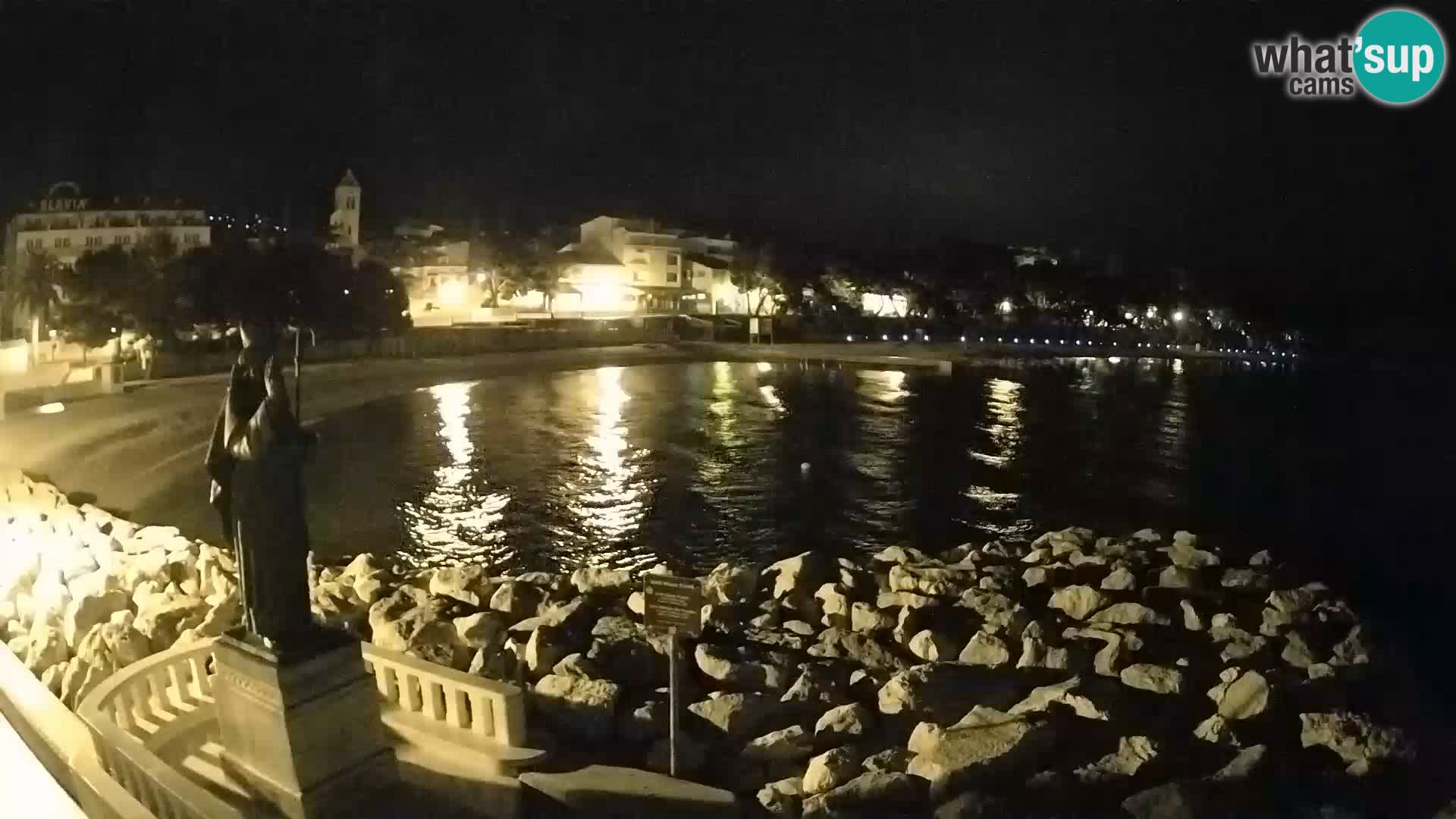 Webcam Baška Voda – St. Nikola y Playa