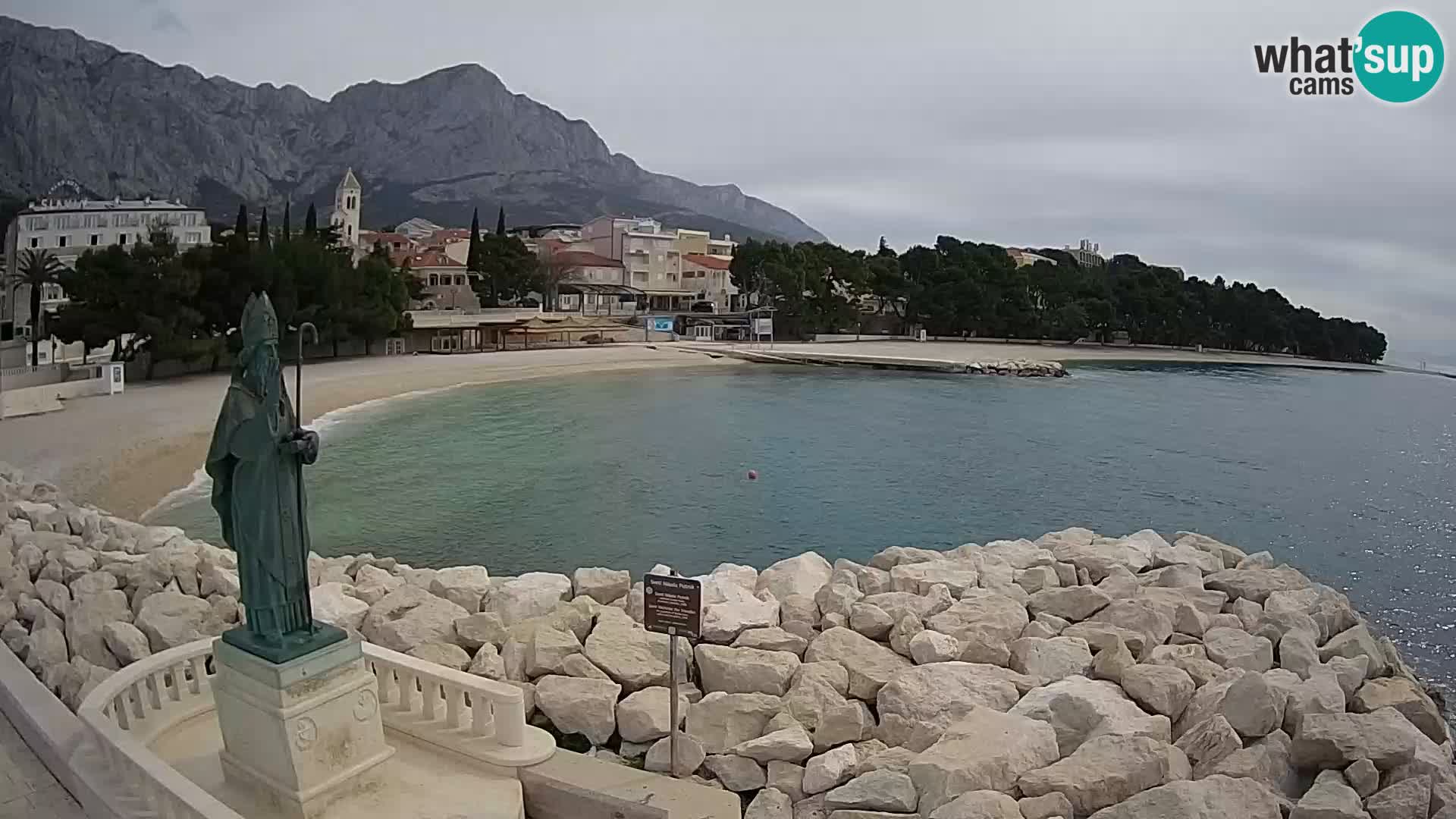 Webcam Baška Voda – St. Nikola y Playa