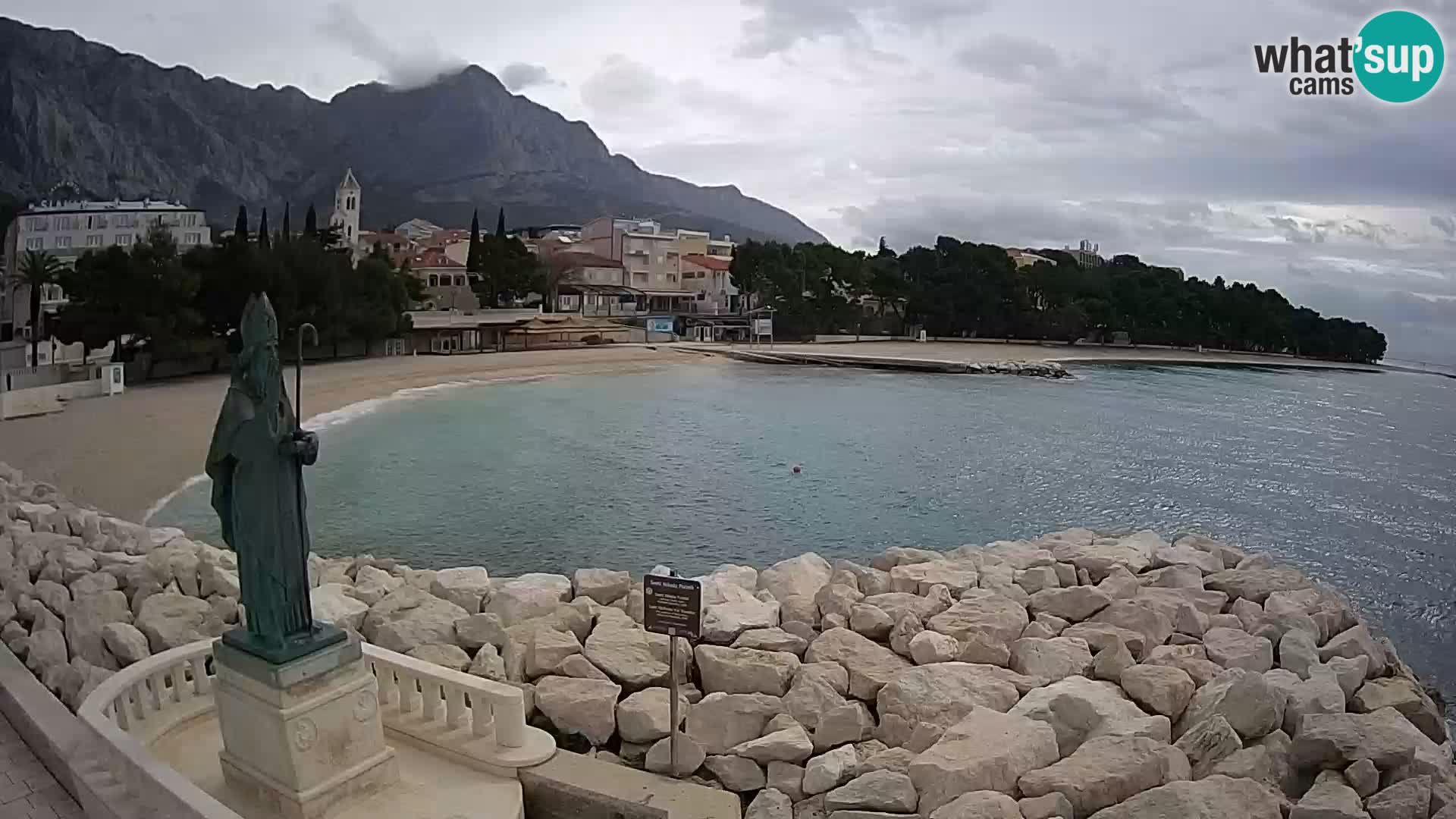 Webcam Baška Voda – St. Nikola y Playa