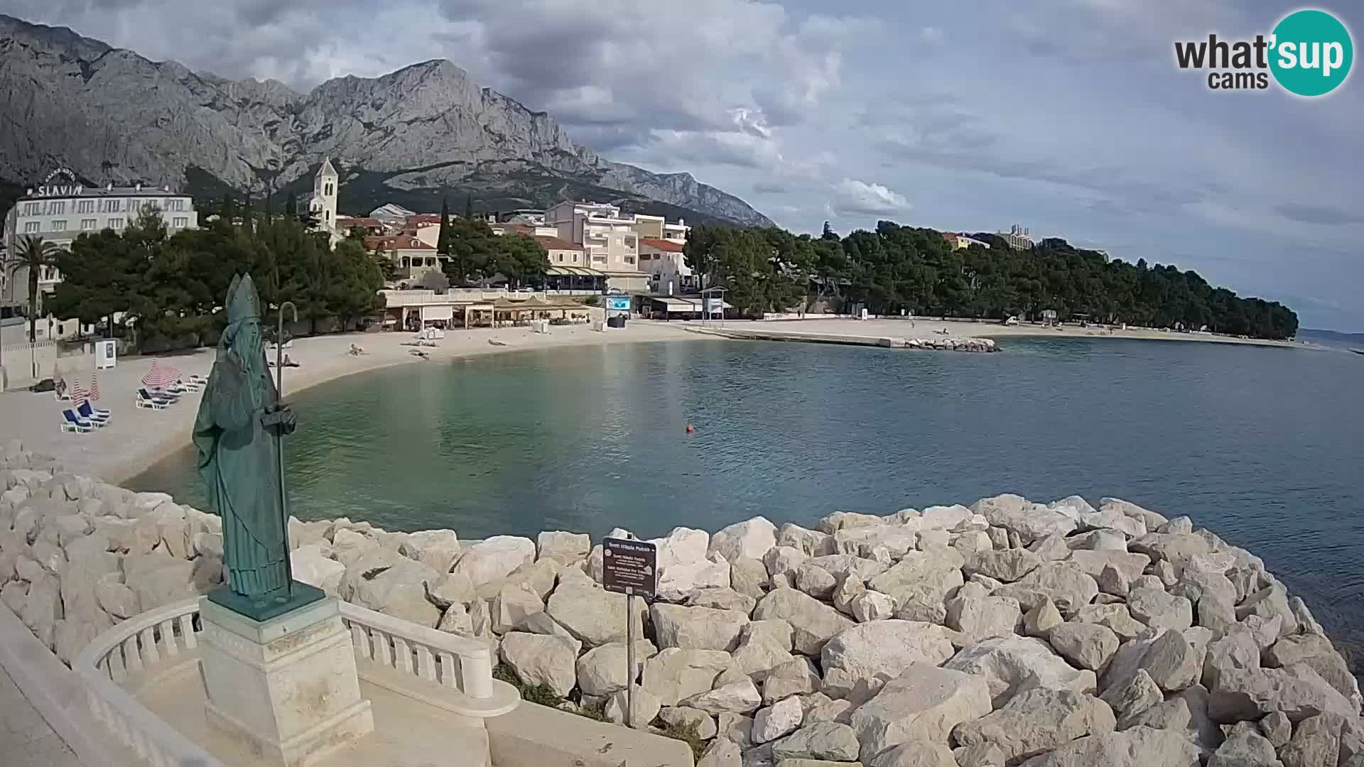 Webcam Baška Voda – St. Nikola y Playa