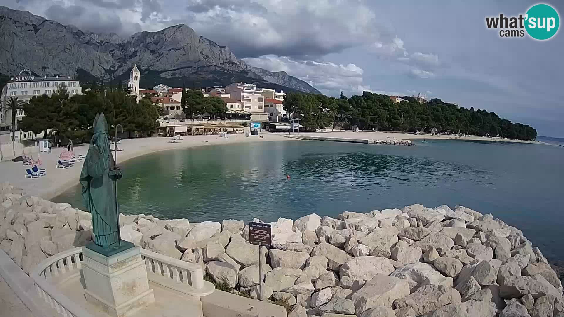 Webcam Baška Voda – St. Nikola y Playa