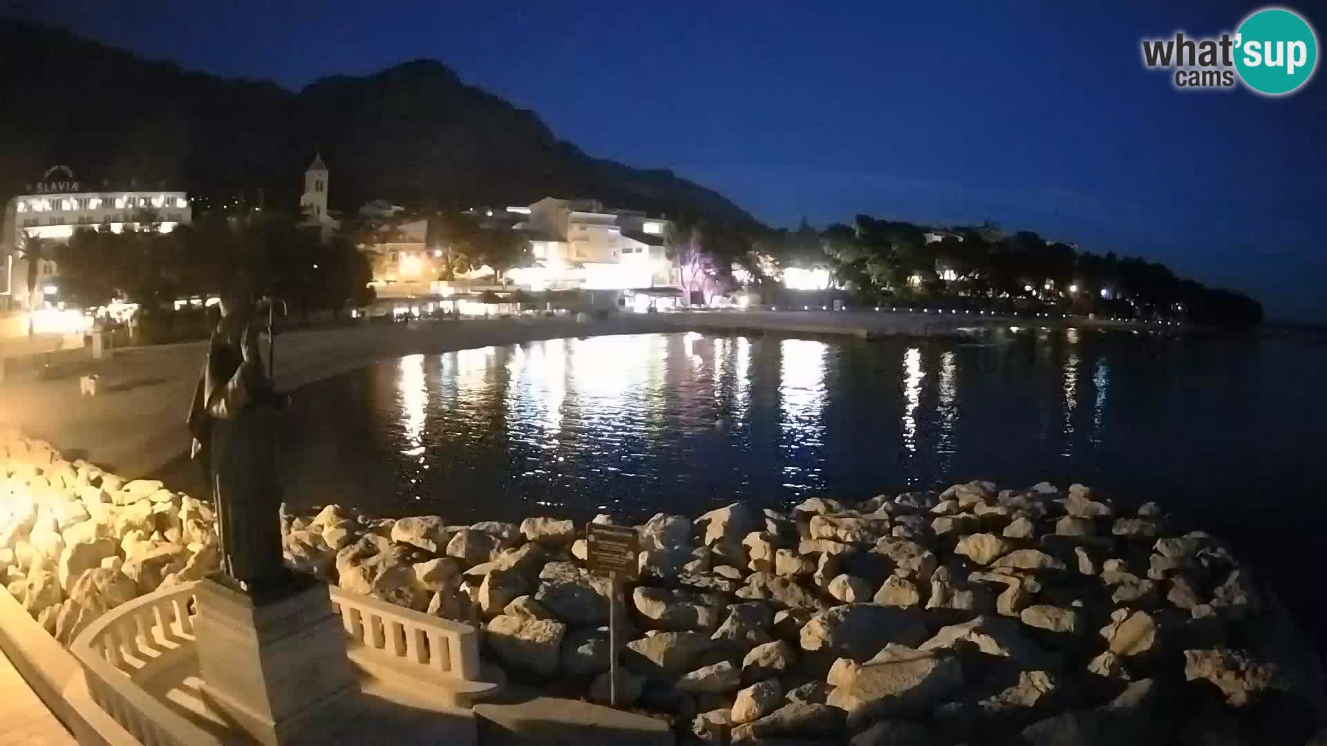 Webcam Baška Voda – St. Nikola y Playa