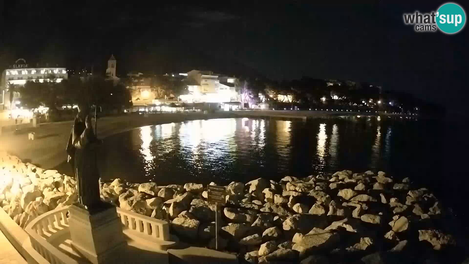 Webcam Baška Voda – St. Nikola y Playa