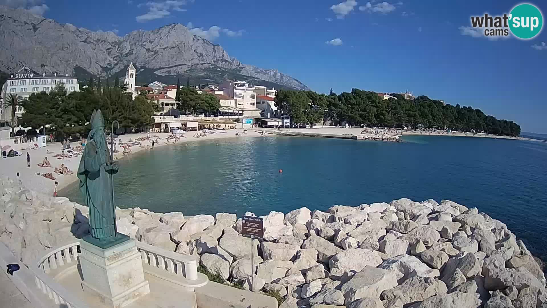 Webcam Baška Voda – St. Nikola y Playa