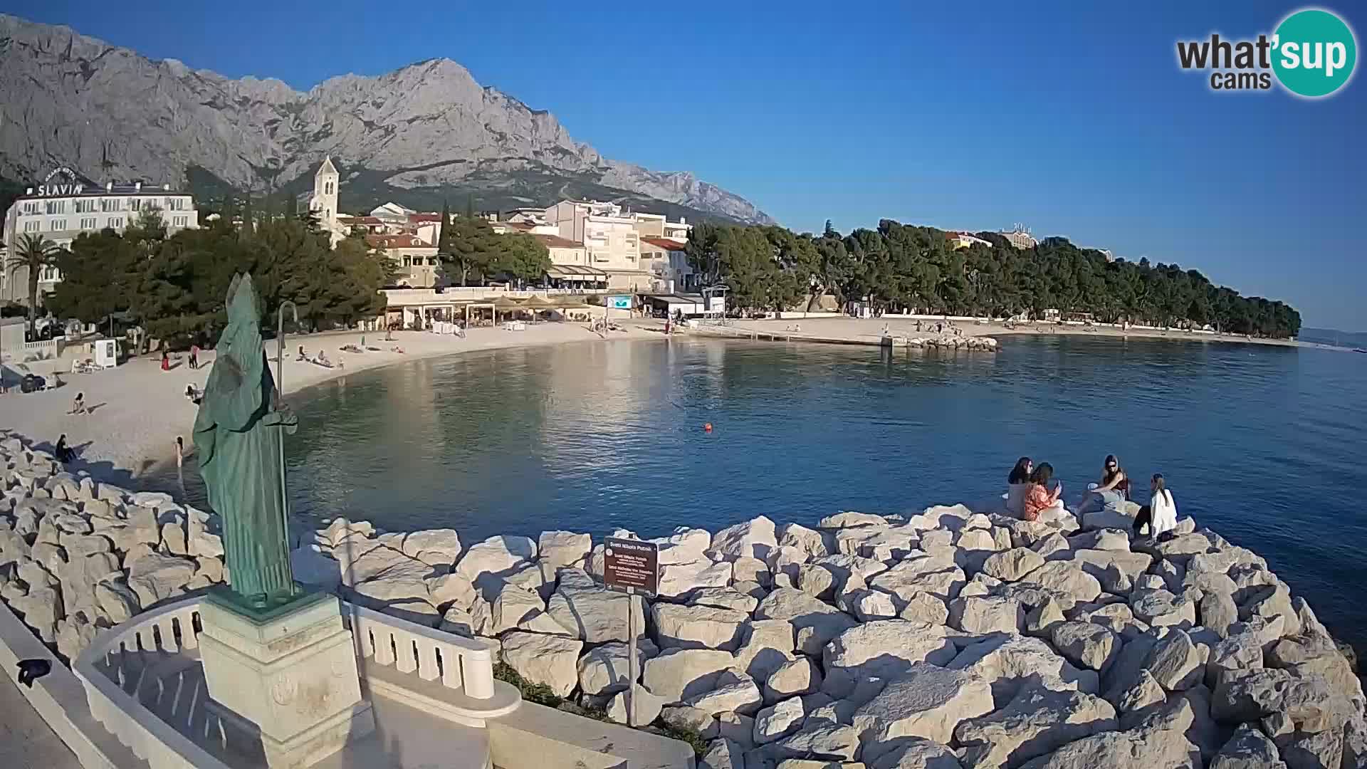 Webcam Baška Voda – St. Nikola y Playa