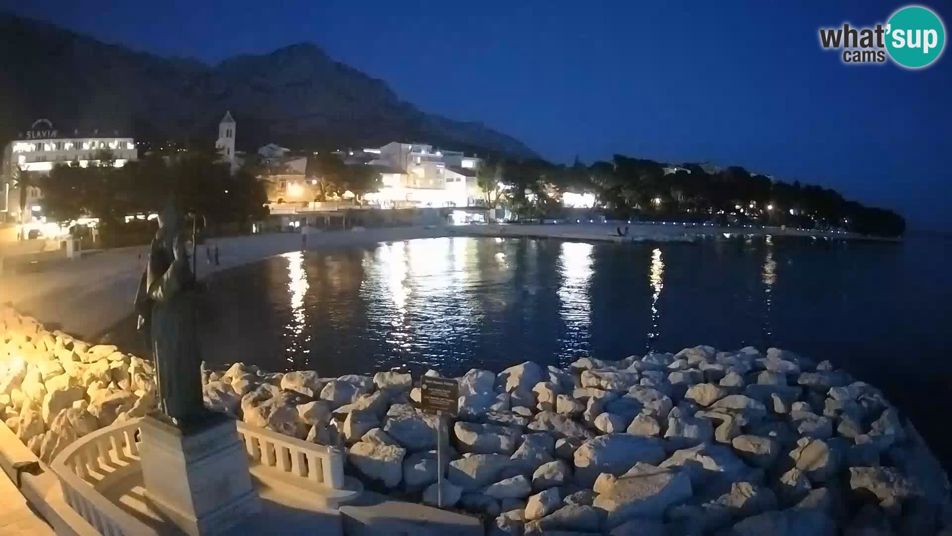 Webcam Baška Voda – St. Nikola y Playa