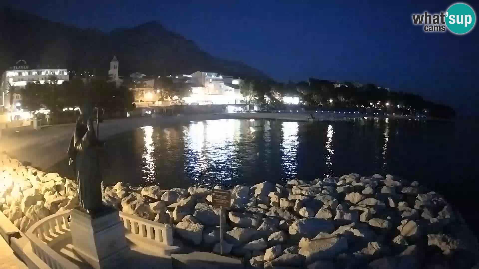 Webcam Baška Voda – St. Nikola y Playa