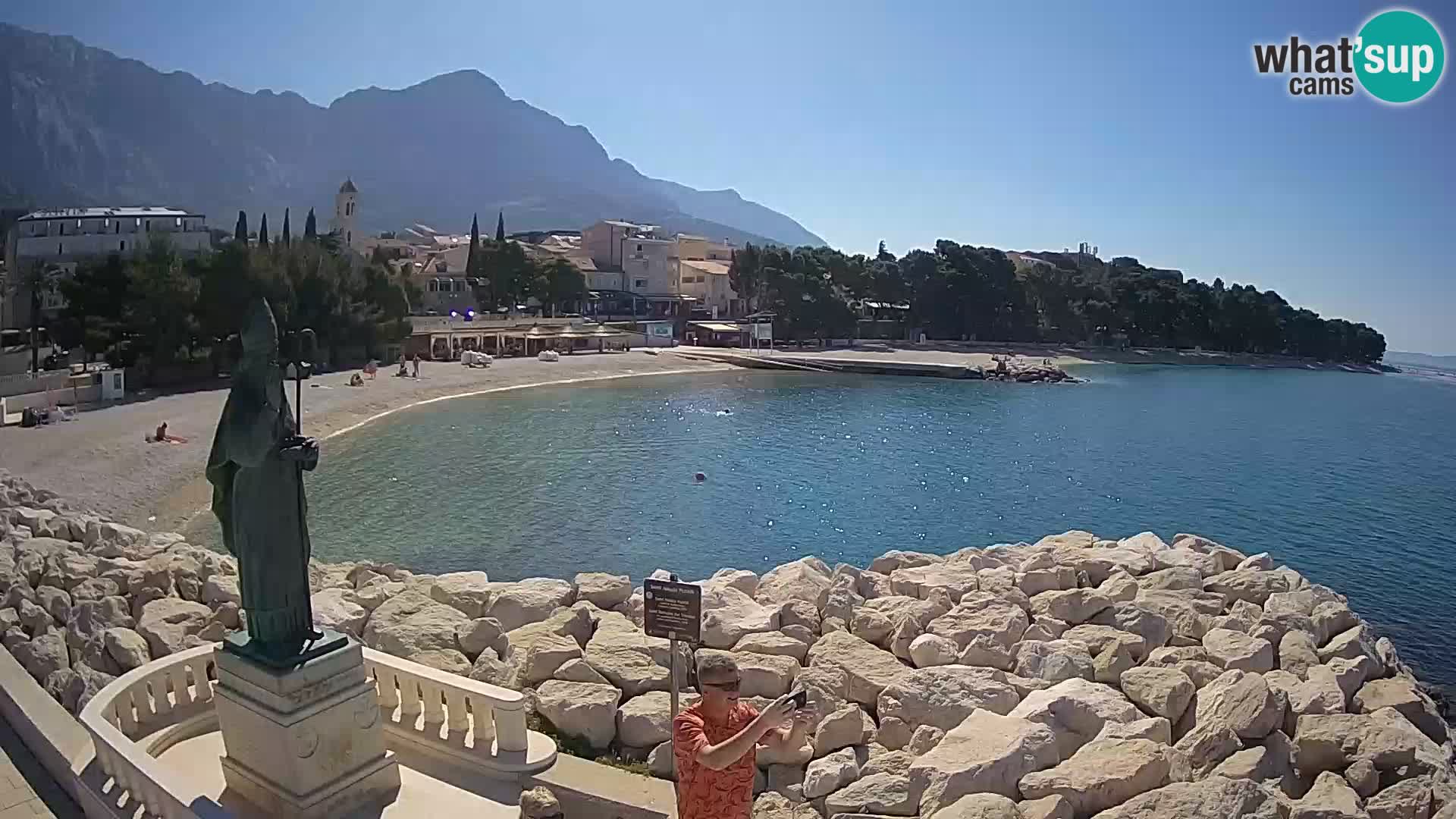 Webcam Baška Voda – St. Nikola y Playa