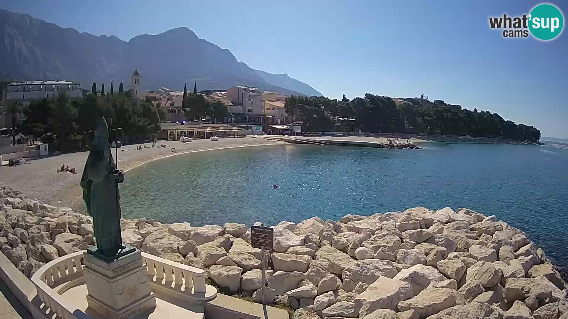 Webcam Baška Voda – St. Nikola y Playa