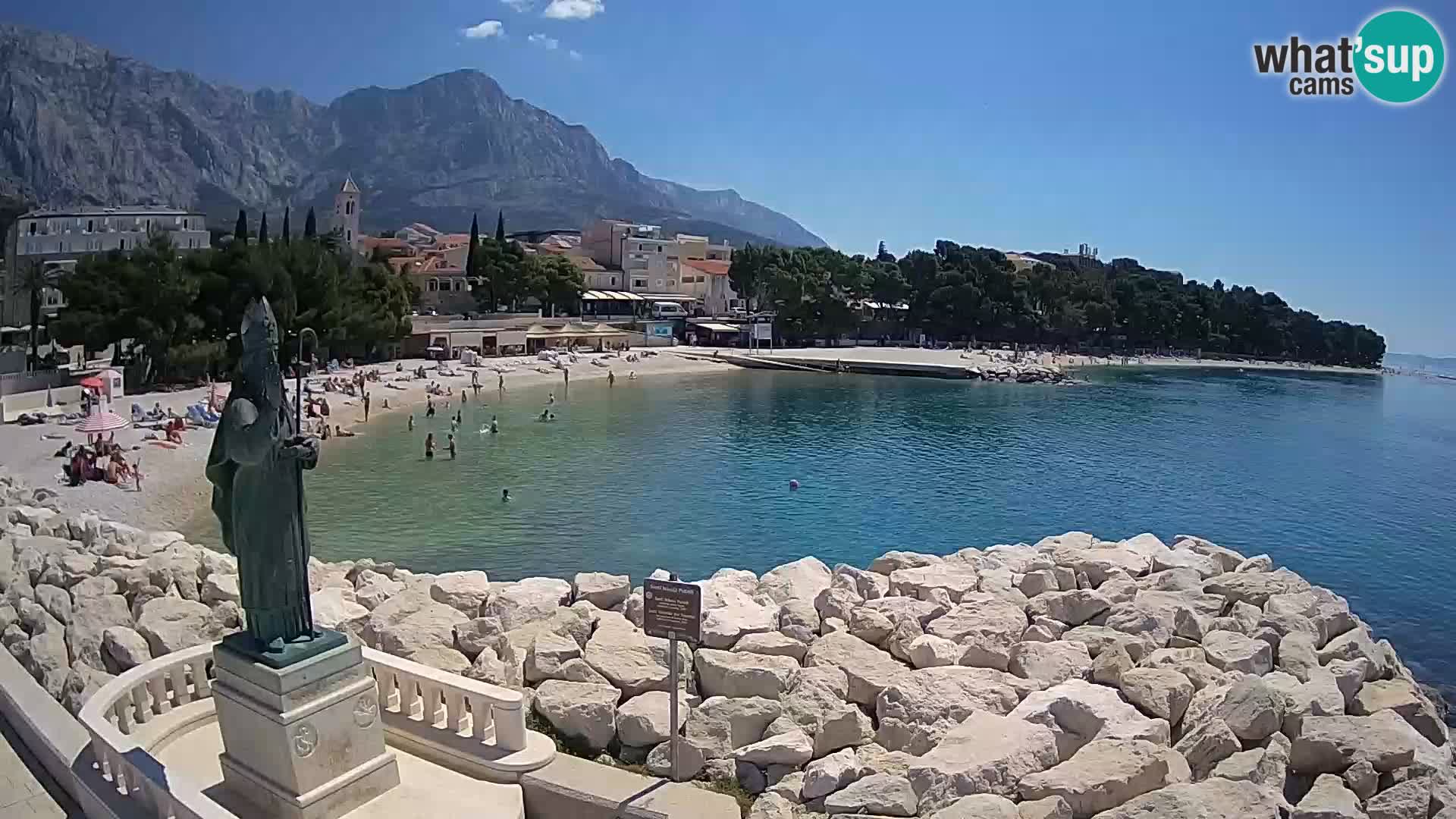 Webcam Baška Voda – St. Nikola y Playa