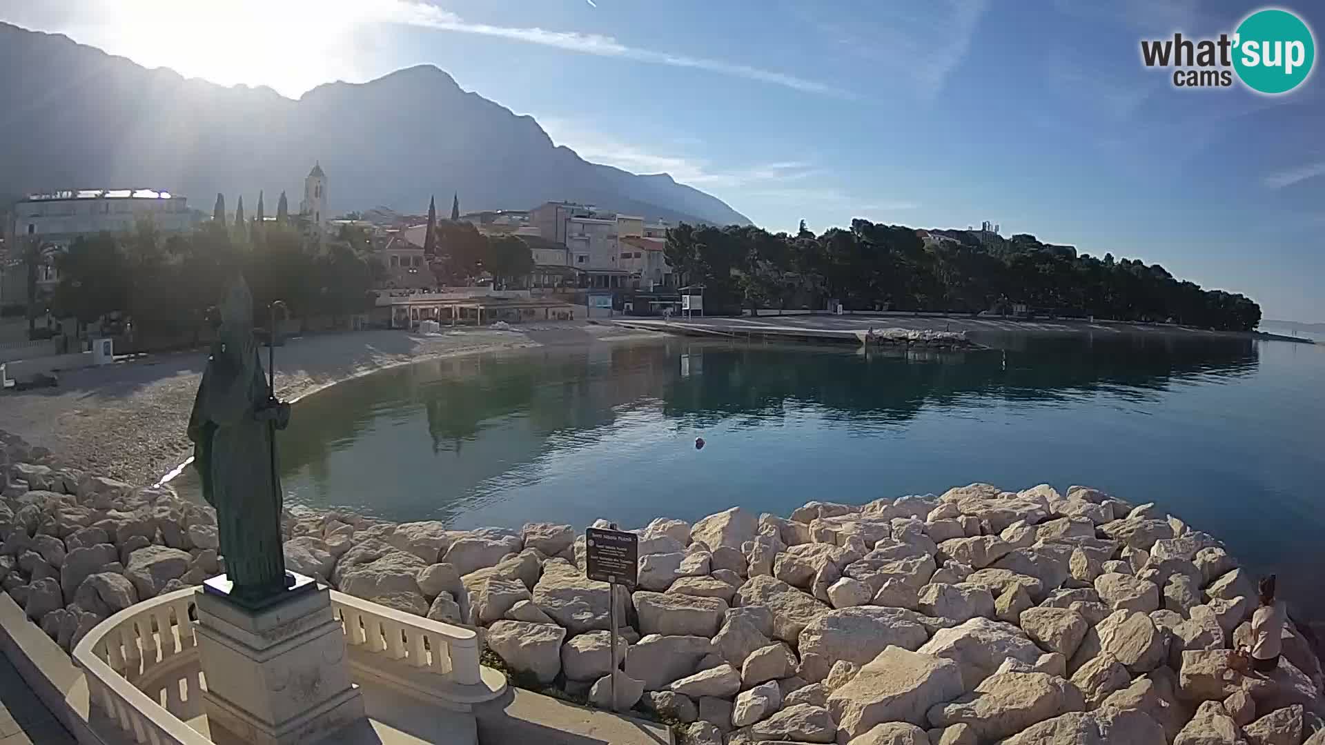 Webcam Baška Voda – St. Nikola y Playa