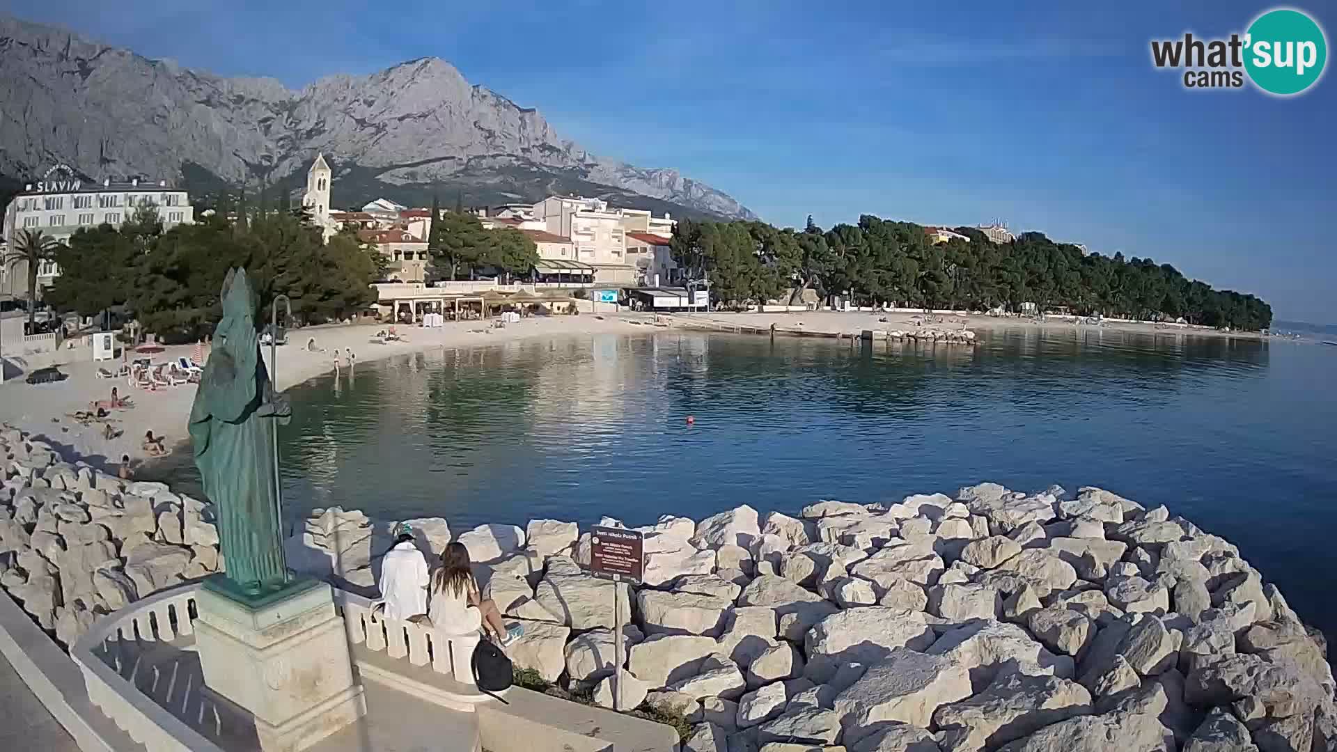 Webcam Baška Voda – St. Nikola y Playa