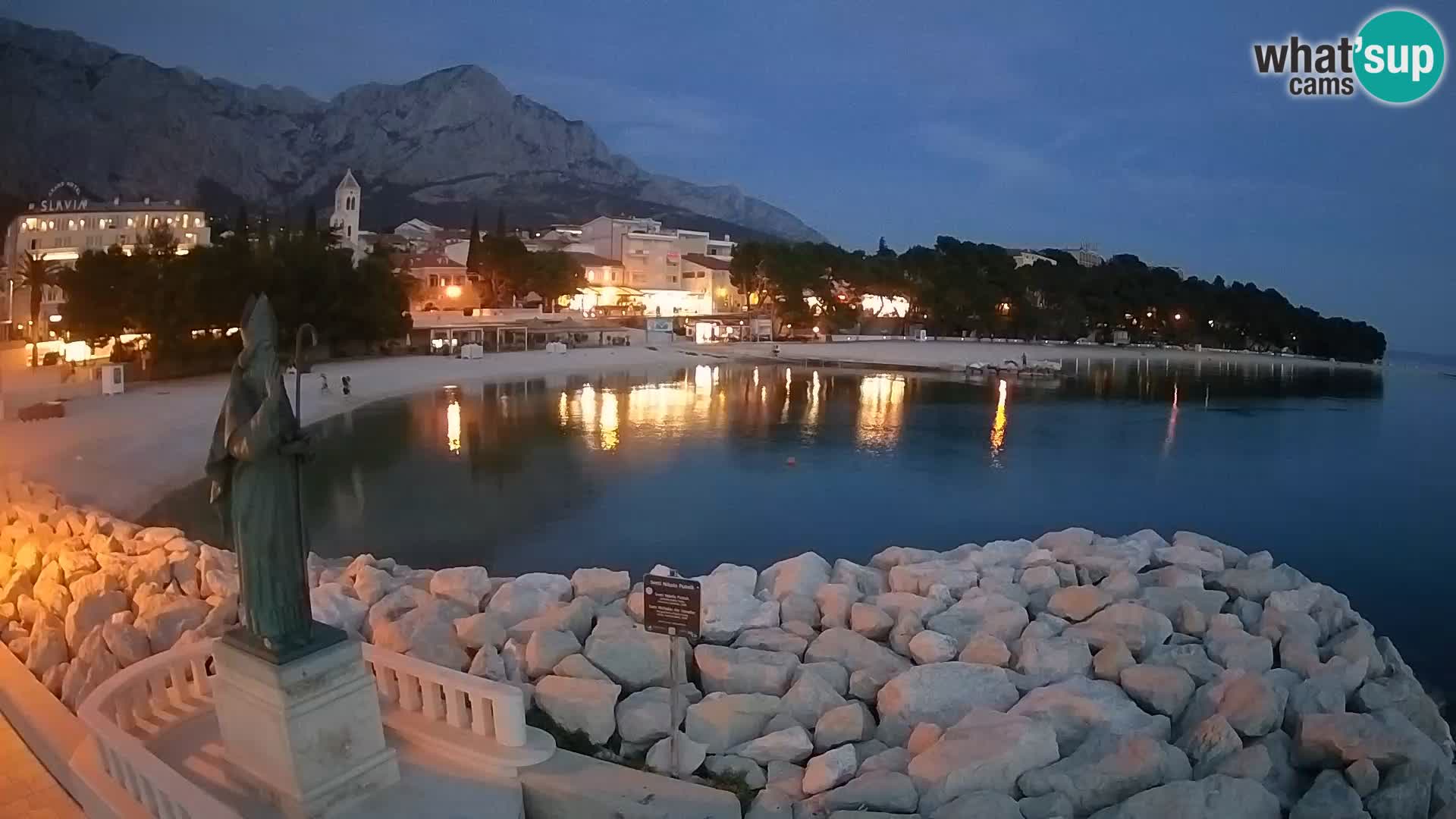 Webcam Baška Voda – St. Nikola y Playa