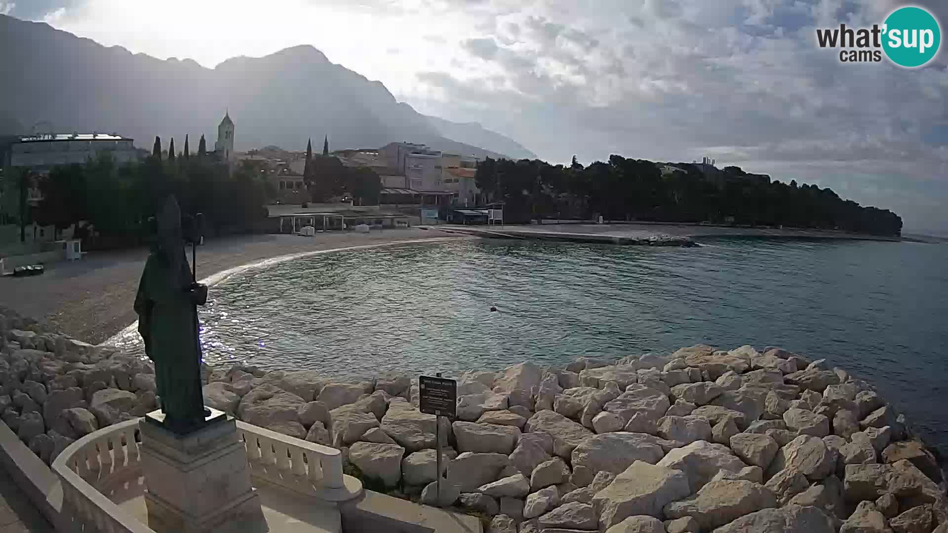 Webcam Baška Voda – St. Nikola y Playa
