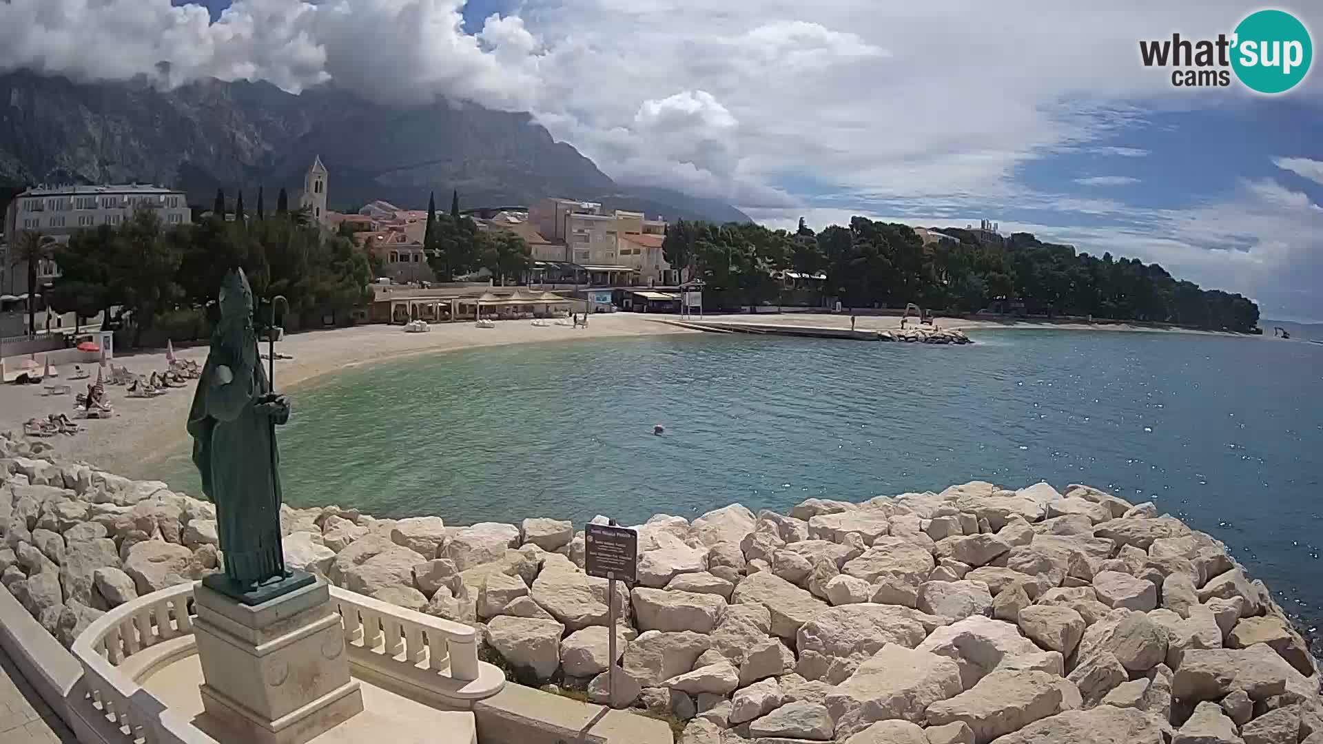 Webcam Baška Voda – St. Nikola y Playa