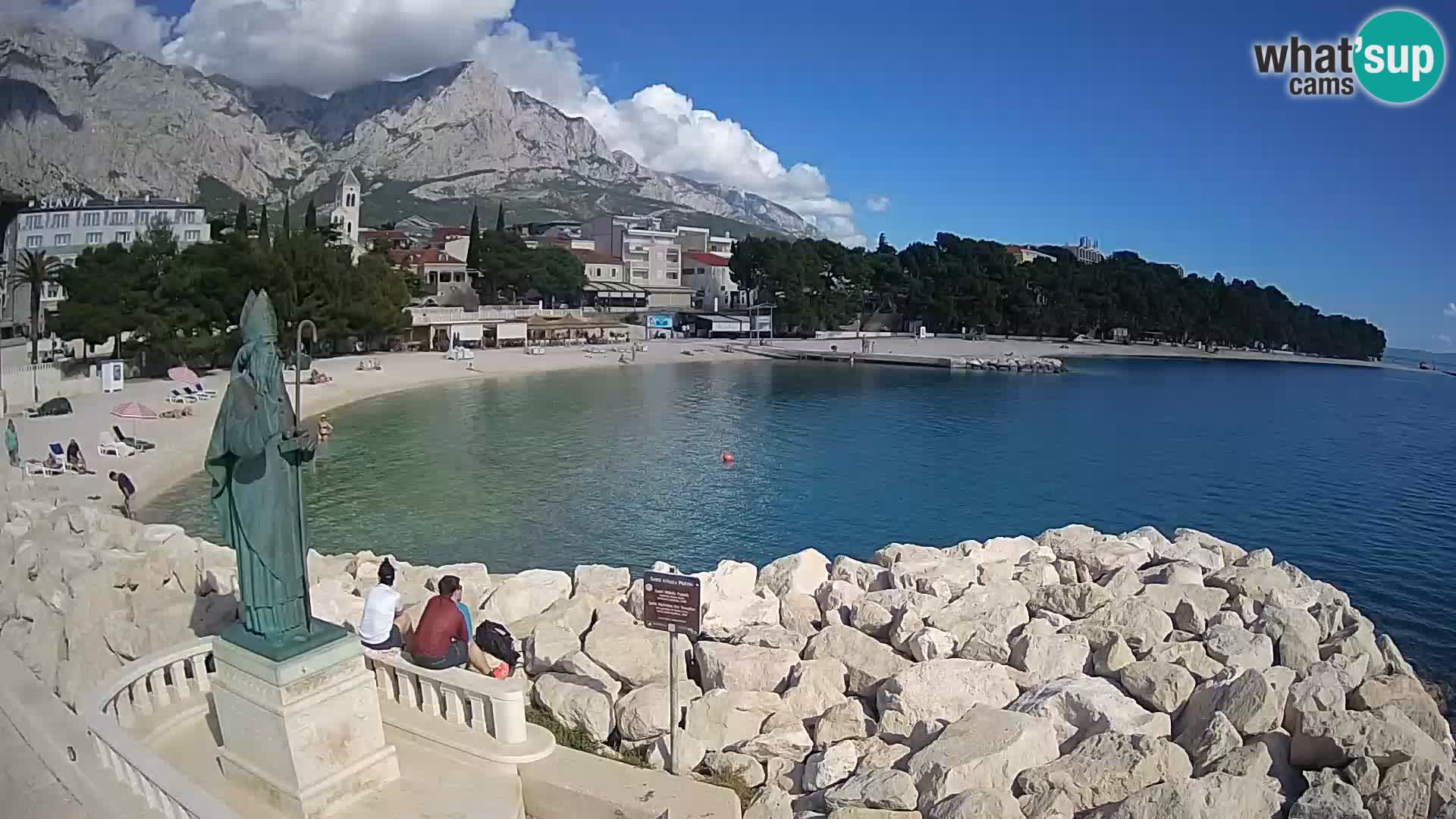 Webcam Baška Voda – St. Nikola y Playa