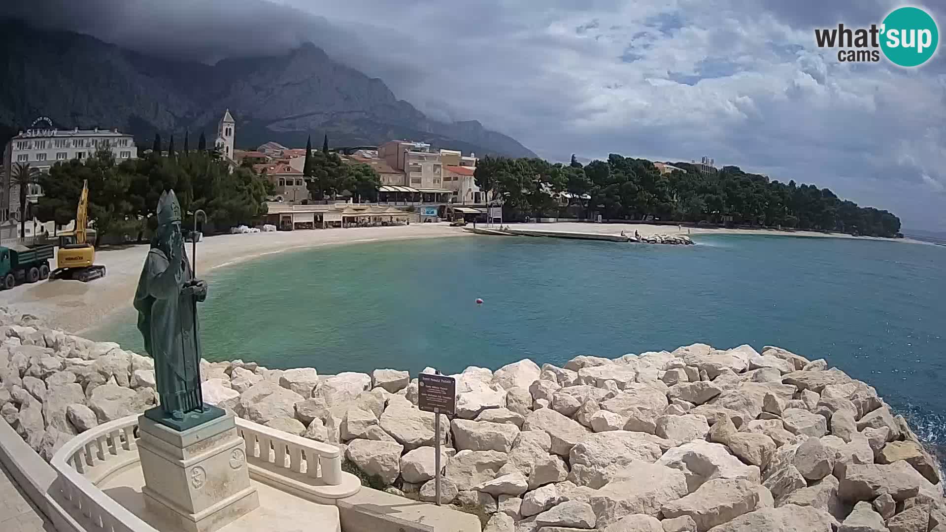 Webcam Baška Voda – St. Nikola y Playa