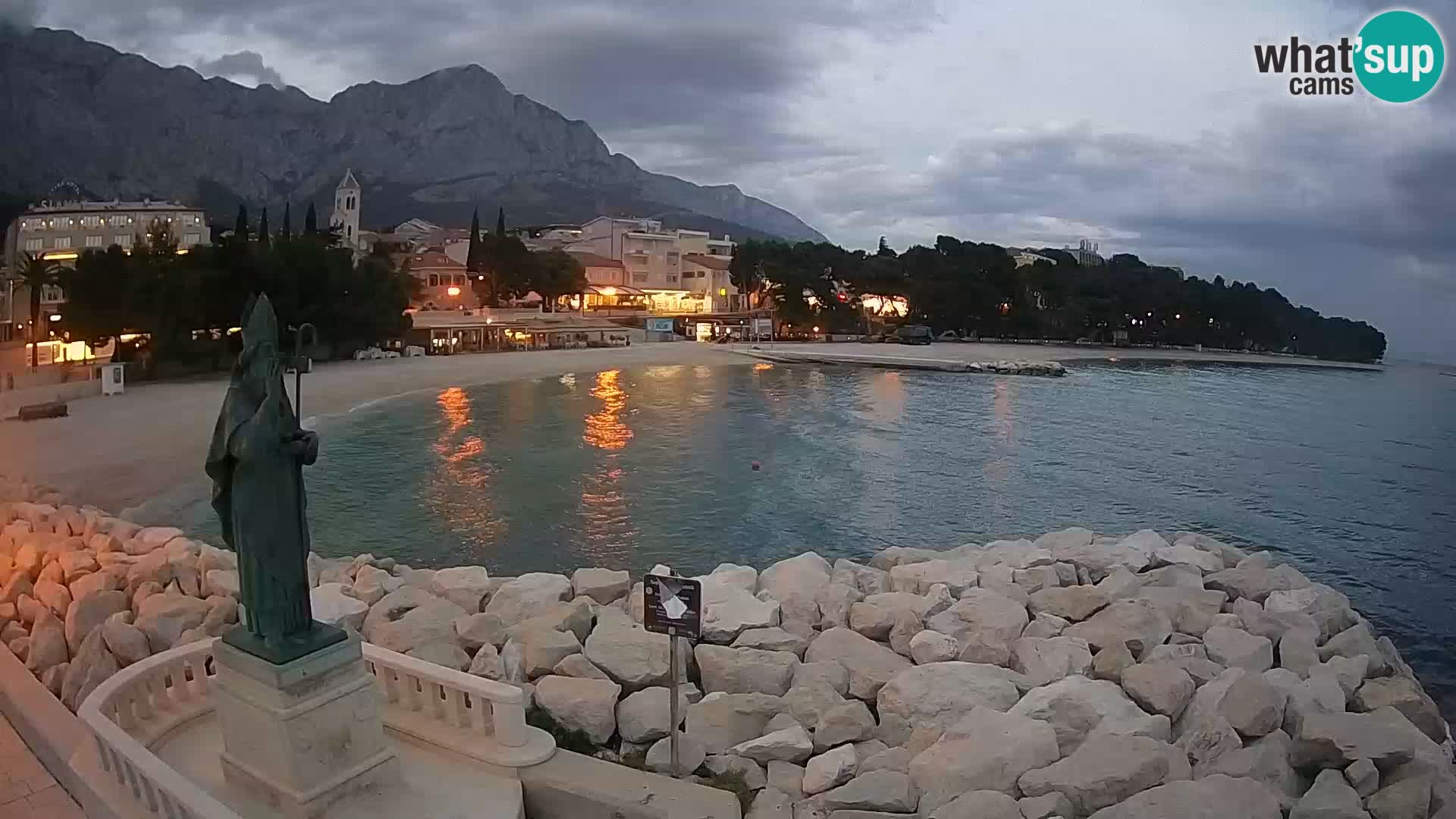 Webcam Baška Voda – St. Nikola y Playa