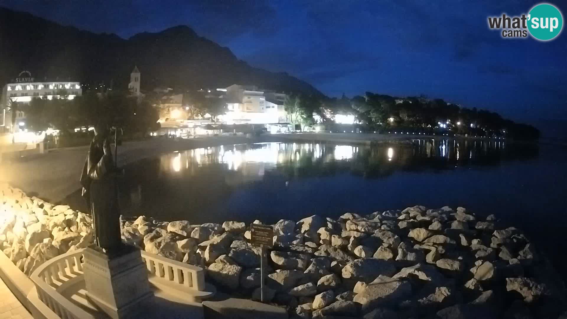 Webcam Baška Voda – St. Nikola y Playa
