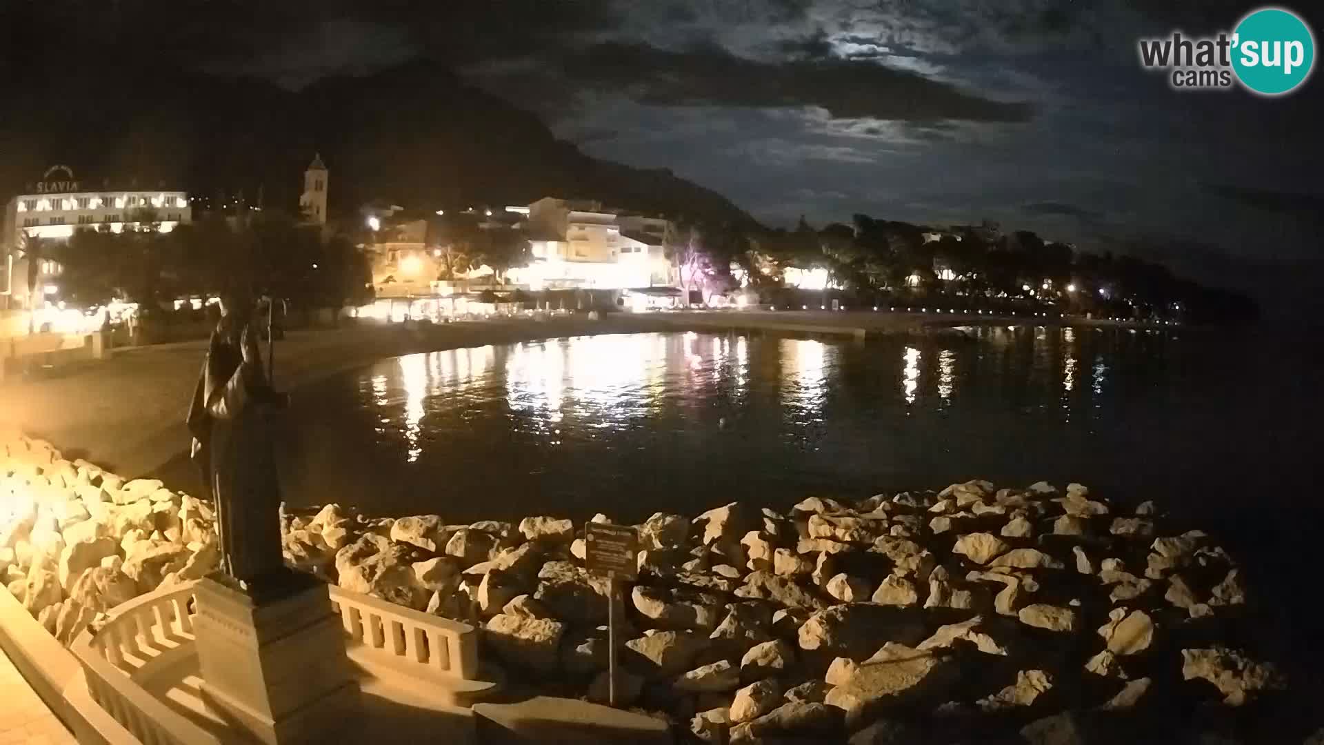 Webcam Baška Voda – St. Nikola y Playa