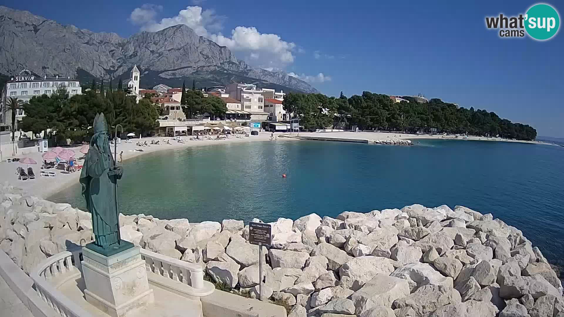 Webcam Baška Voda – St. Nikola y Playa