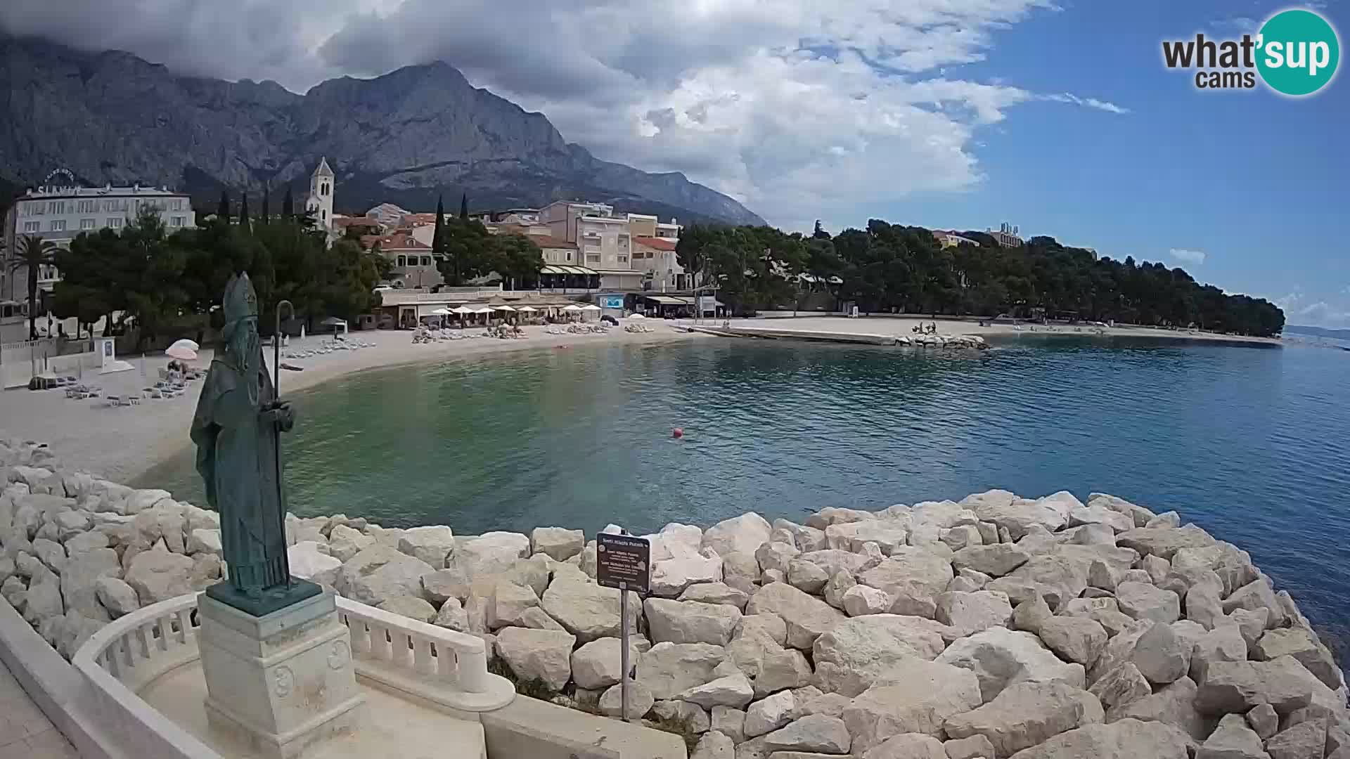 Webcam Baška Voda – St. Nikola y Playa