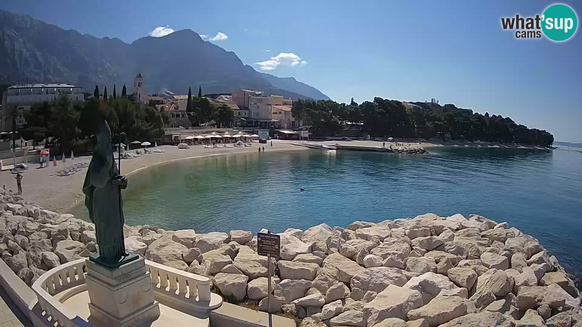 Webcam Baška Voda – St. Nikola y Playa