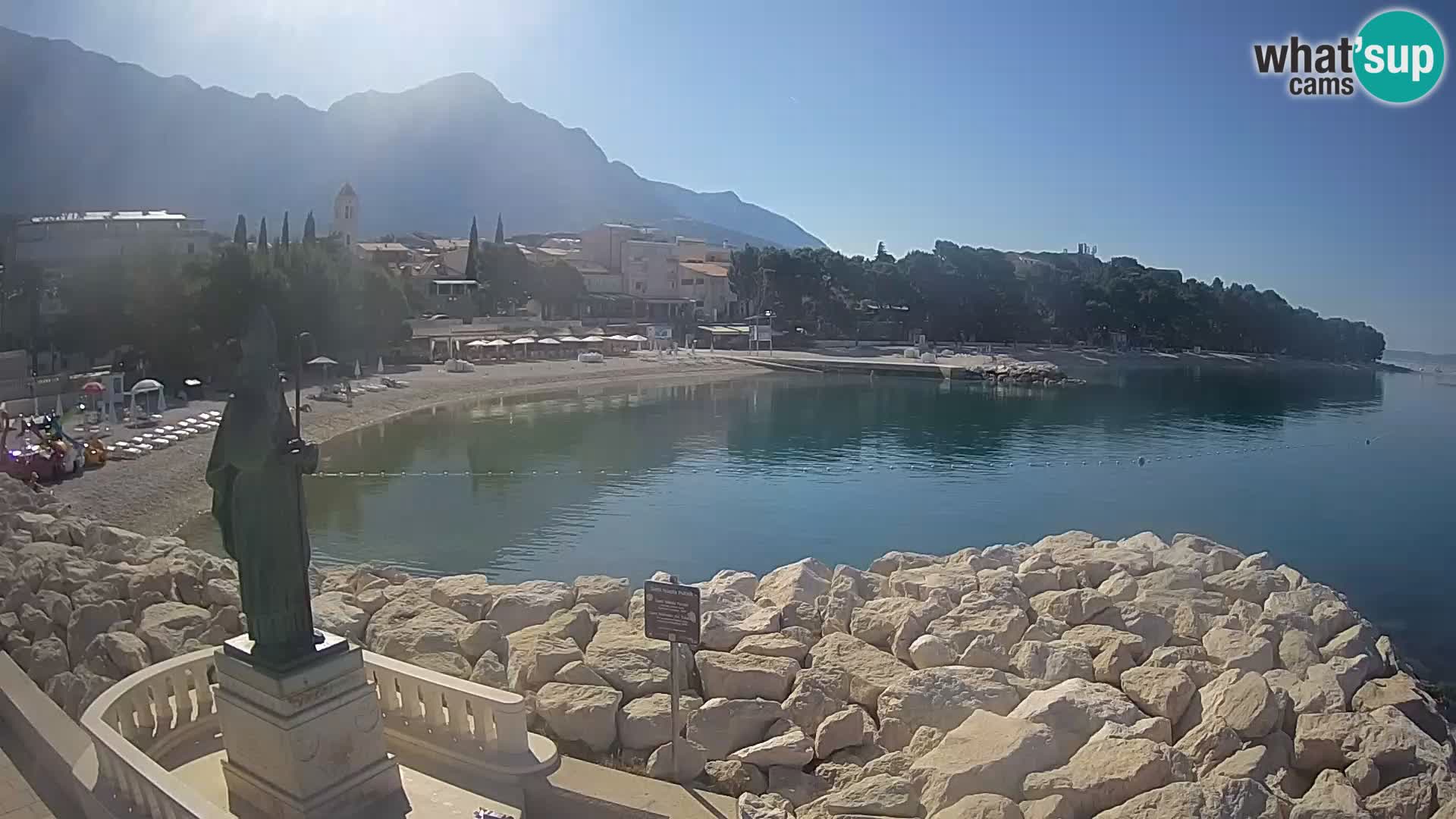 Webcam Baška Voda – St. Nikola y Playa