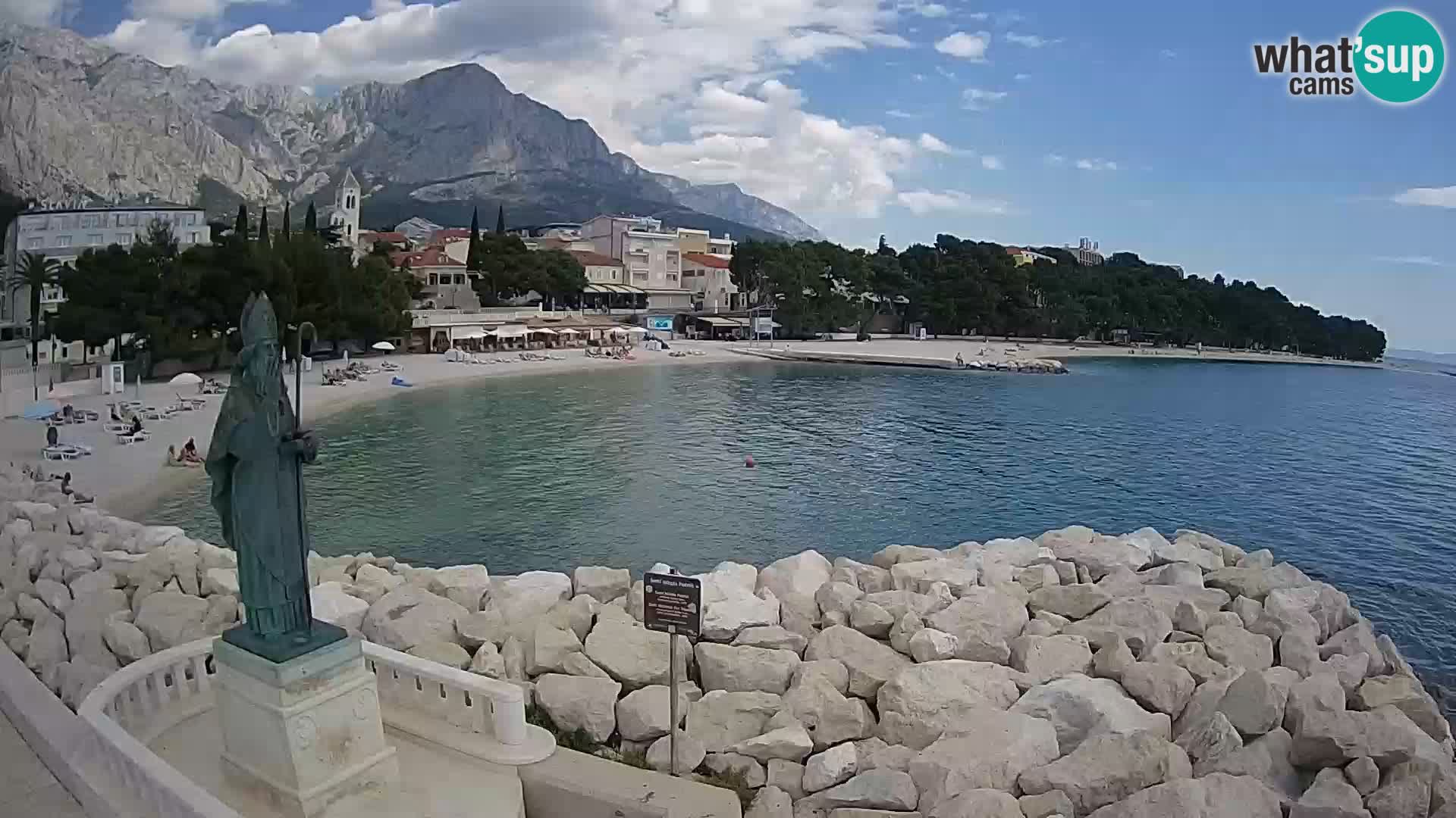 Webcam Baška Voda – St. Nikola y Playa