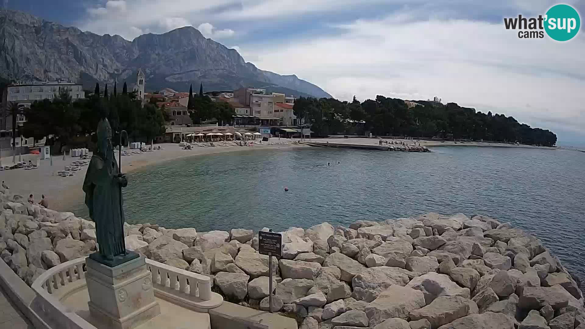 Webcam Baška Voda – St. Nikola y Playa