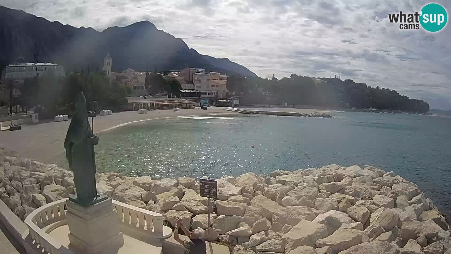 Webcam Baška Voda – St. Nikola y Playa