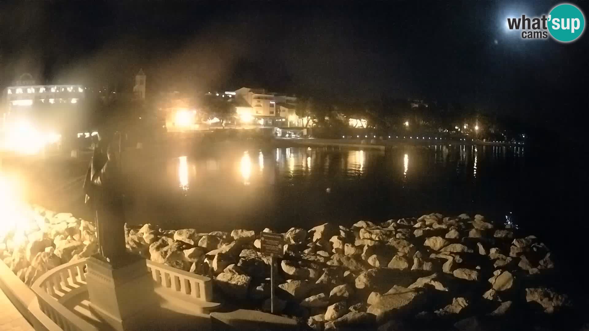 Webcam Baška Voda – Saint-Nikola et plage