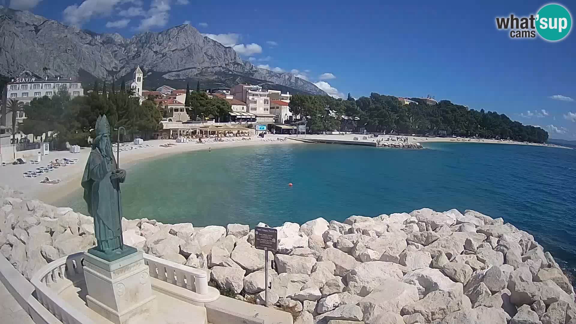 Webcam Baška Voda – St. Nikola y Playa