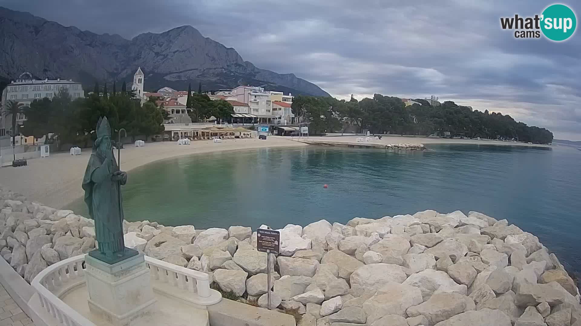 Webcam Baška Voda – St. Nikola y Playa