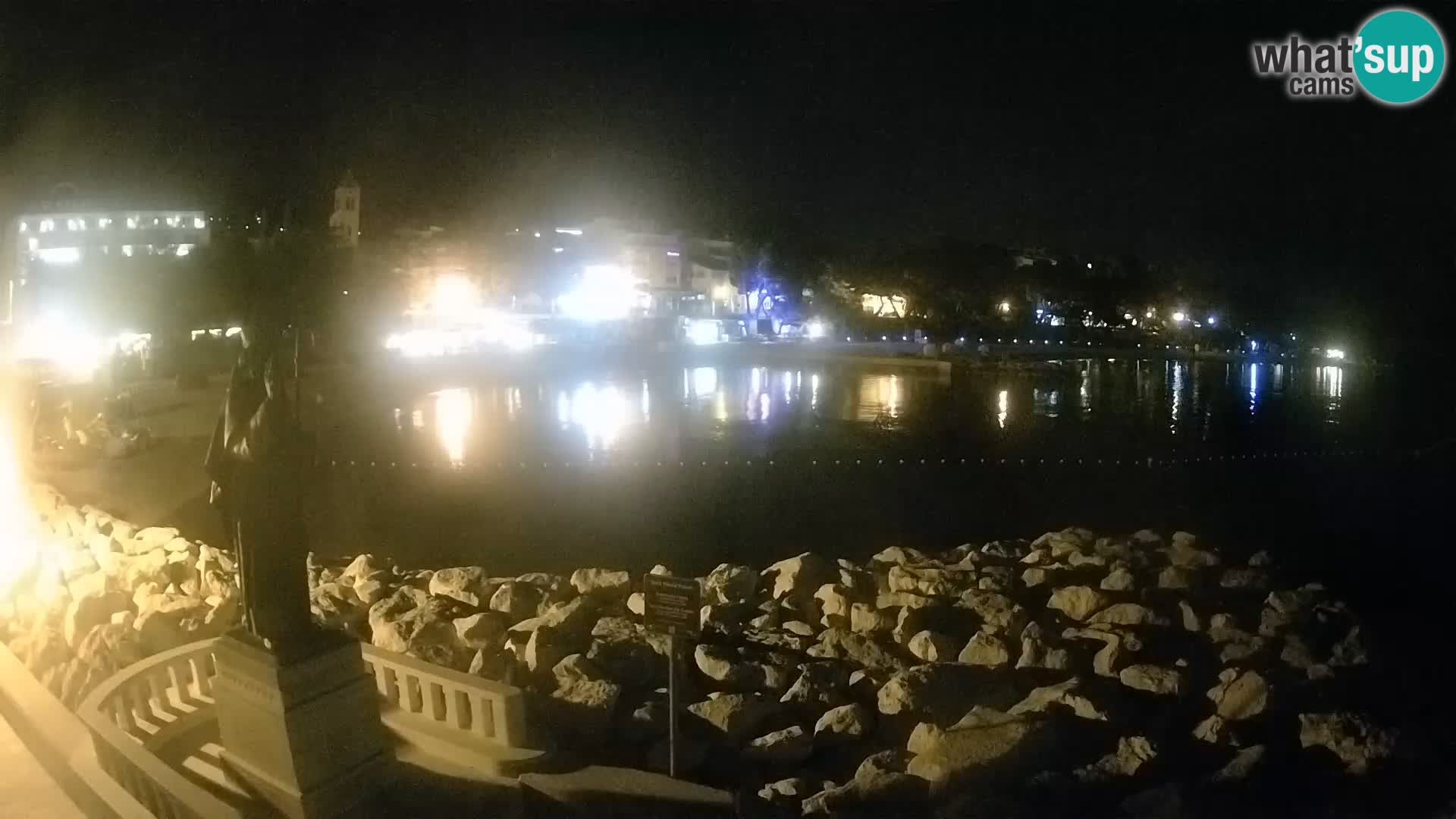 Webcam Baška Voda – Saint-Nikola et plage