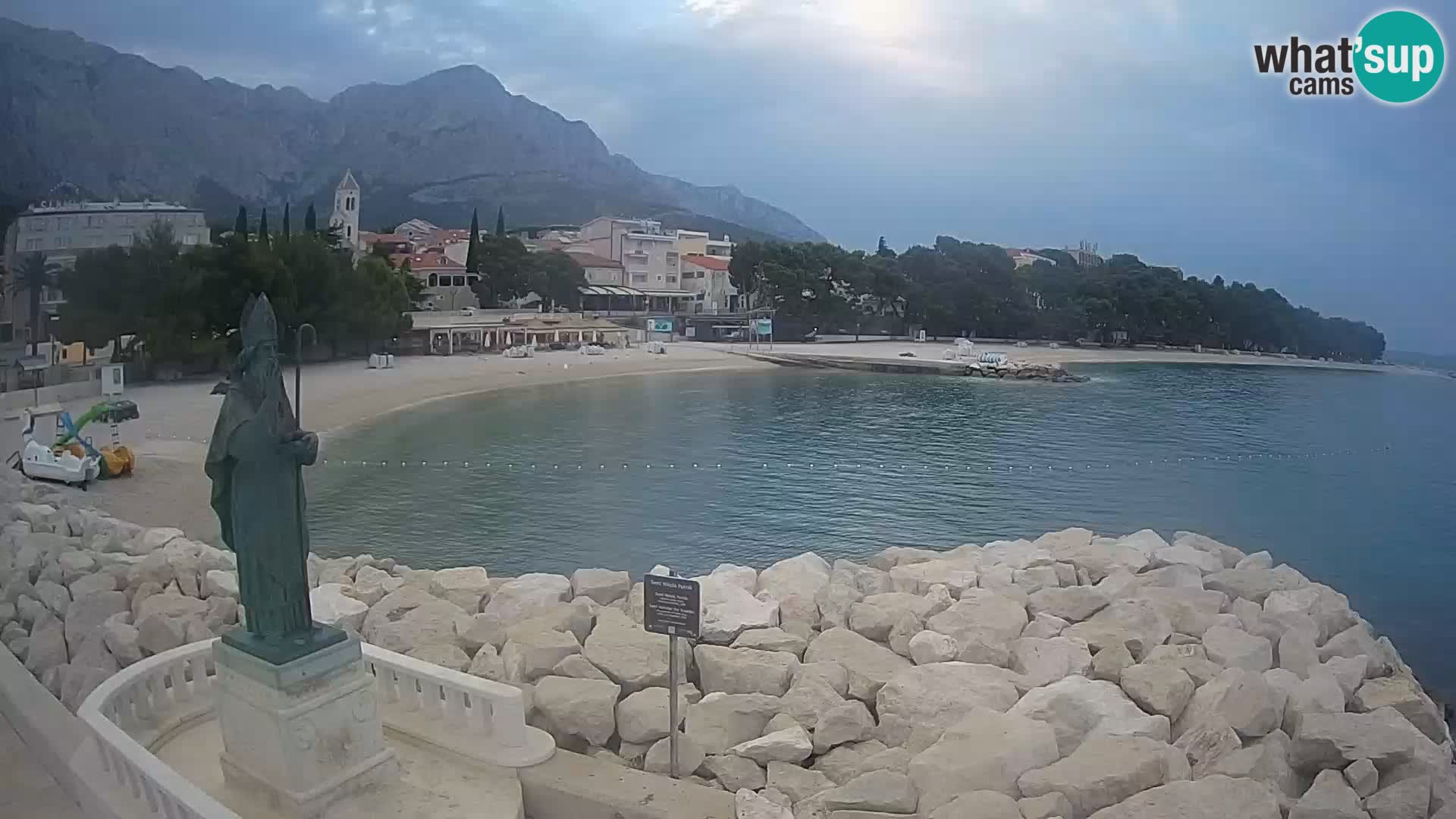 Webcam Baška Voda – St. Nikola y Playa